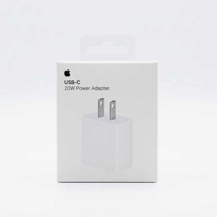 Foto de Cubo de Carga 20W Apple Adaptador de Corriente USB-C Carga Rápida en NeXora Store Perú